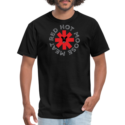 Red Hot Moose Meat T-Shirt - black