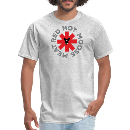 Red Hot Moose Meat T-Shirt - heather gray