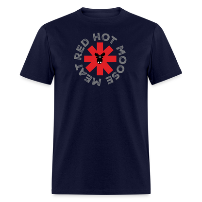 Red Hot Moose Meat T-Shirt - navy