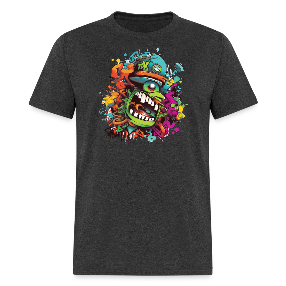 Angry Disruptive T-Shirt - heather black