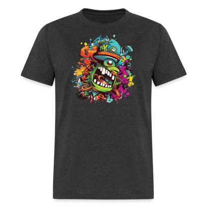 Angry Disruptive T-Shirt - heather black