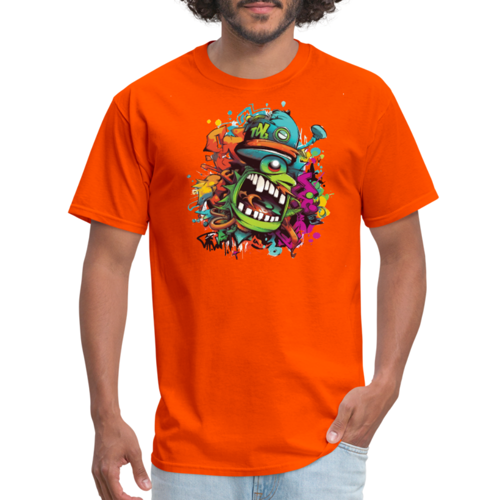 Angry Disruptive T-Shirt - orange