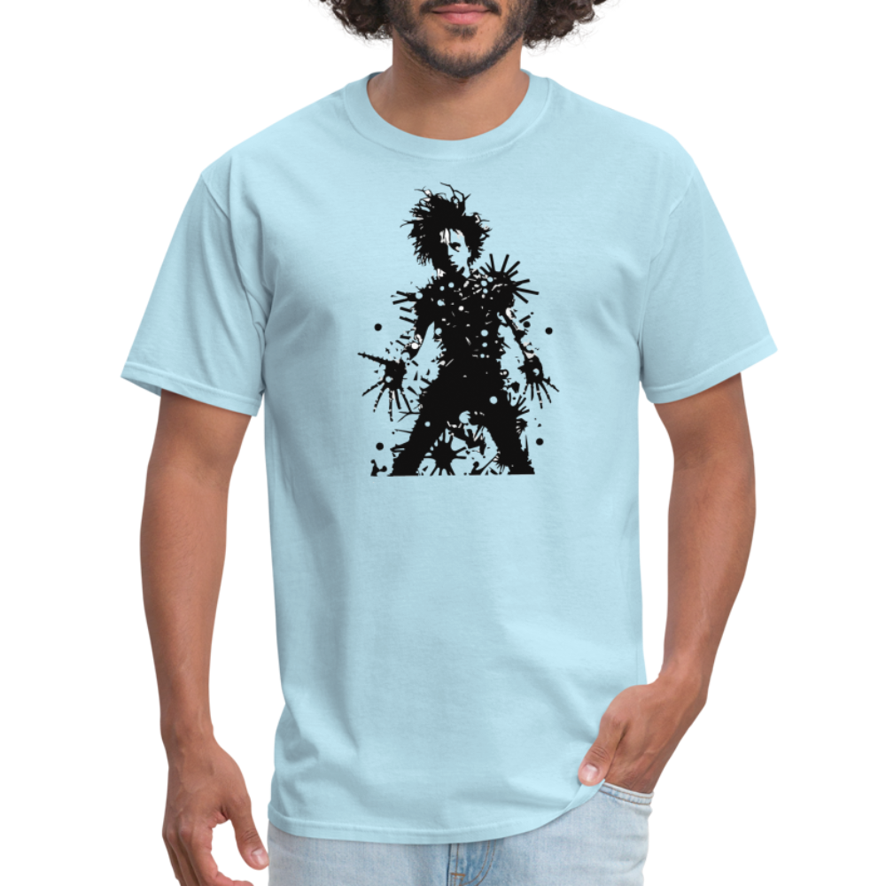 Scissors Man T-Shirt - powder blue