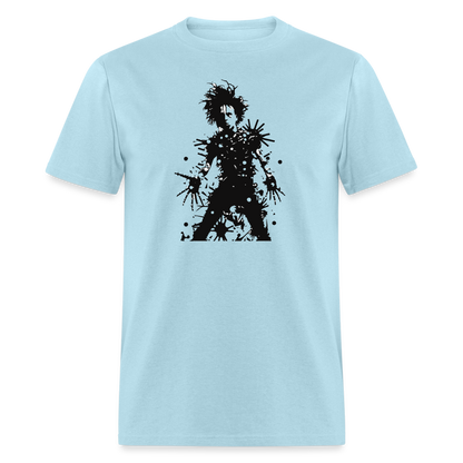 Scissors Man T-Shirt - powder blue