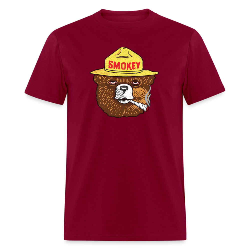 Smokey T-Shirt - burgundy