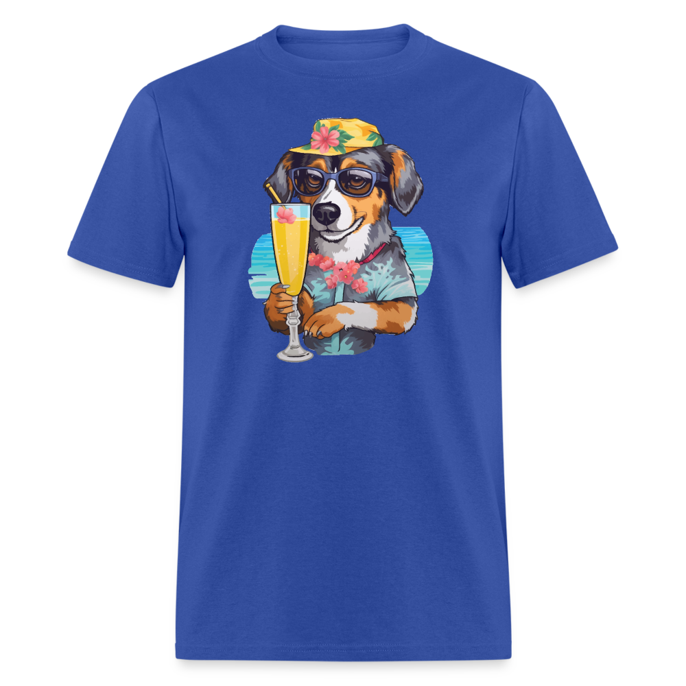 Dog Cheers T-Shirt - royal blue