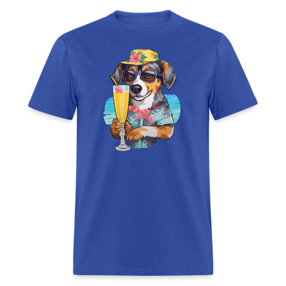 Dog Cheers T-Shirt - royal blue