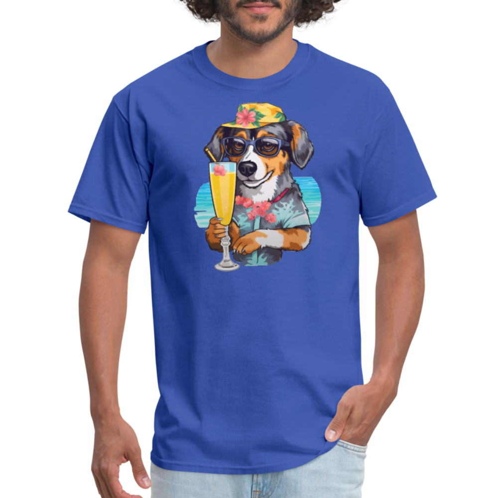 Dog Cheers T-Shirt - royal blue