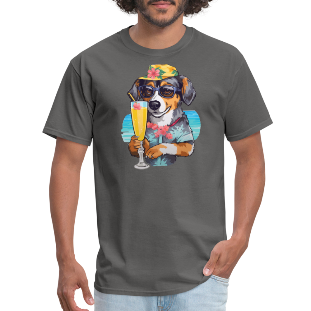 Dog Cheers T-Shirt - charcoal