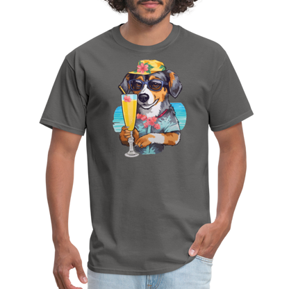 Dog Cheers T-Shirt - charcoal