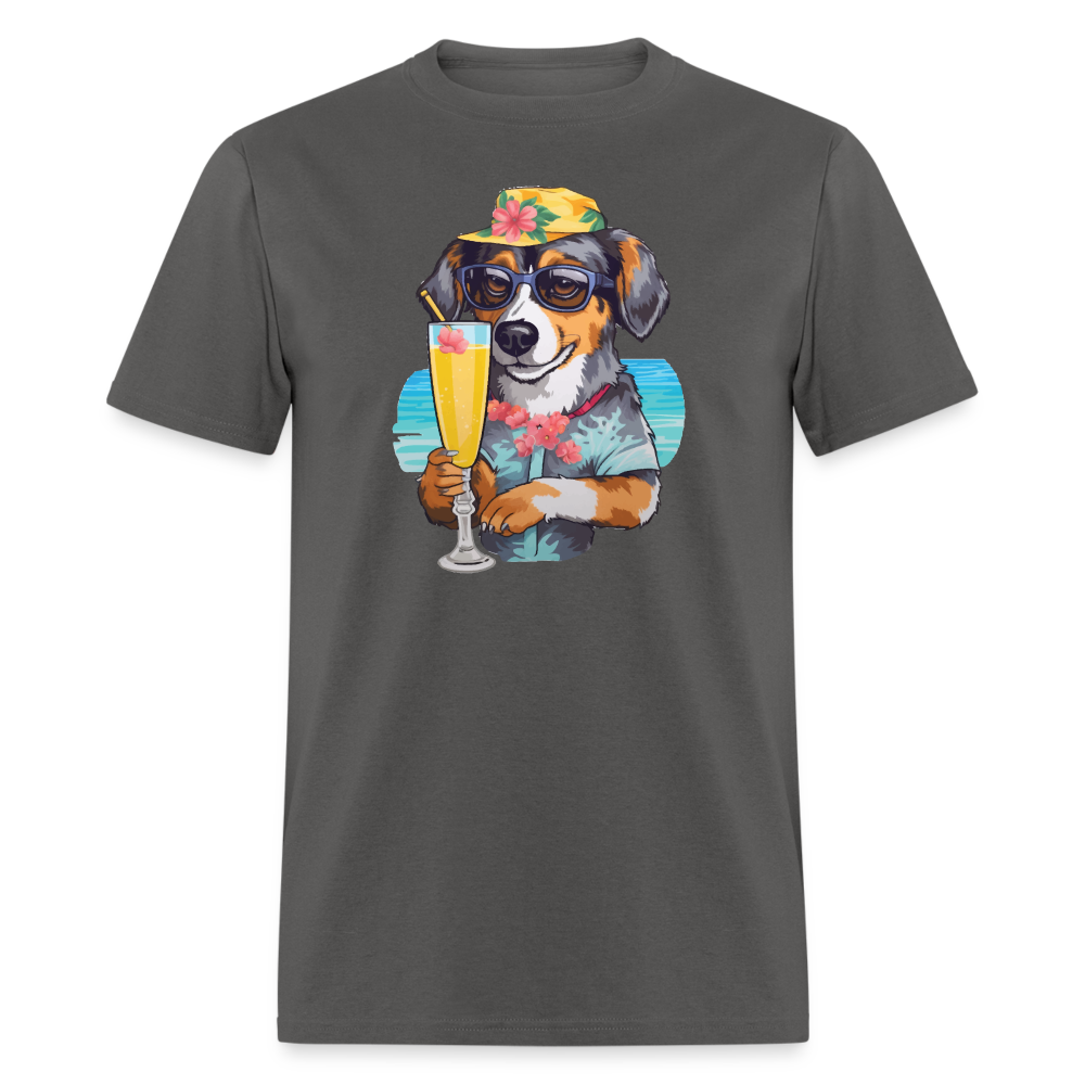 Dog Cheers T-Shirt - charcoal