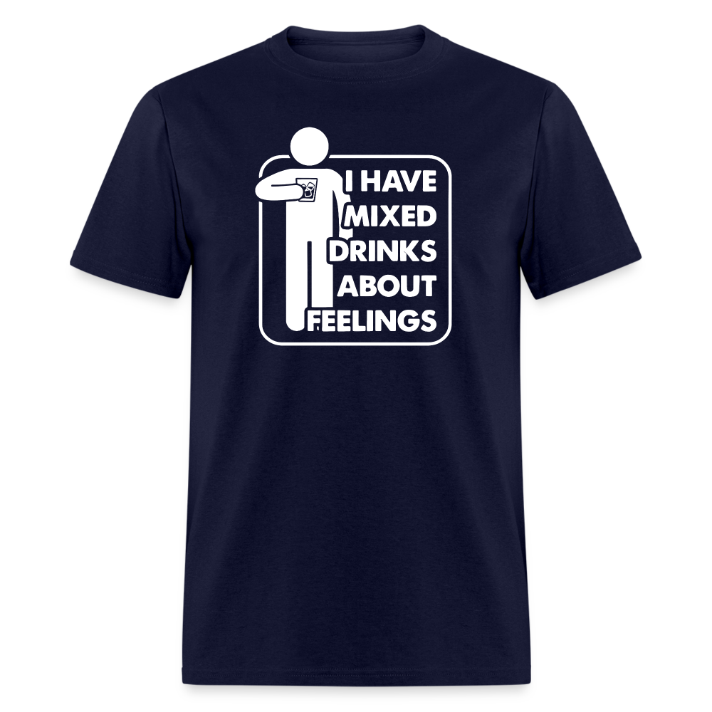 Mixed Drinks T-Shirt - navy