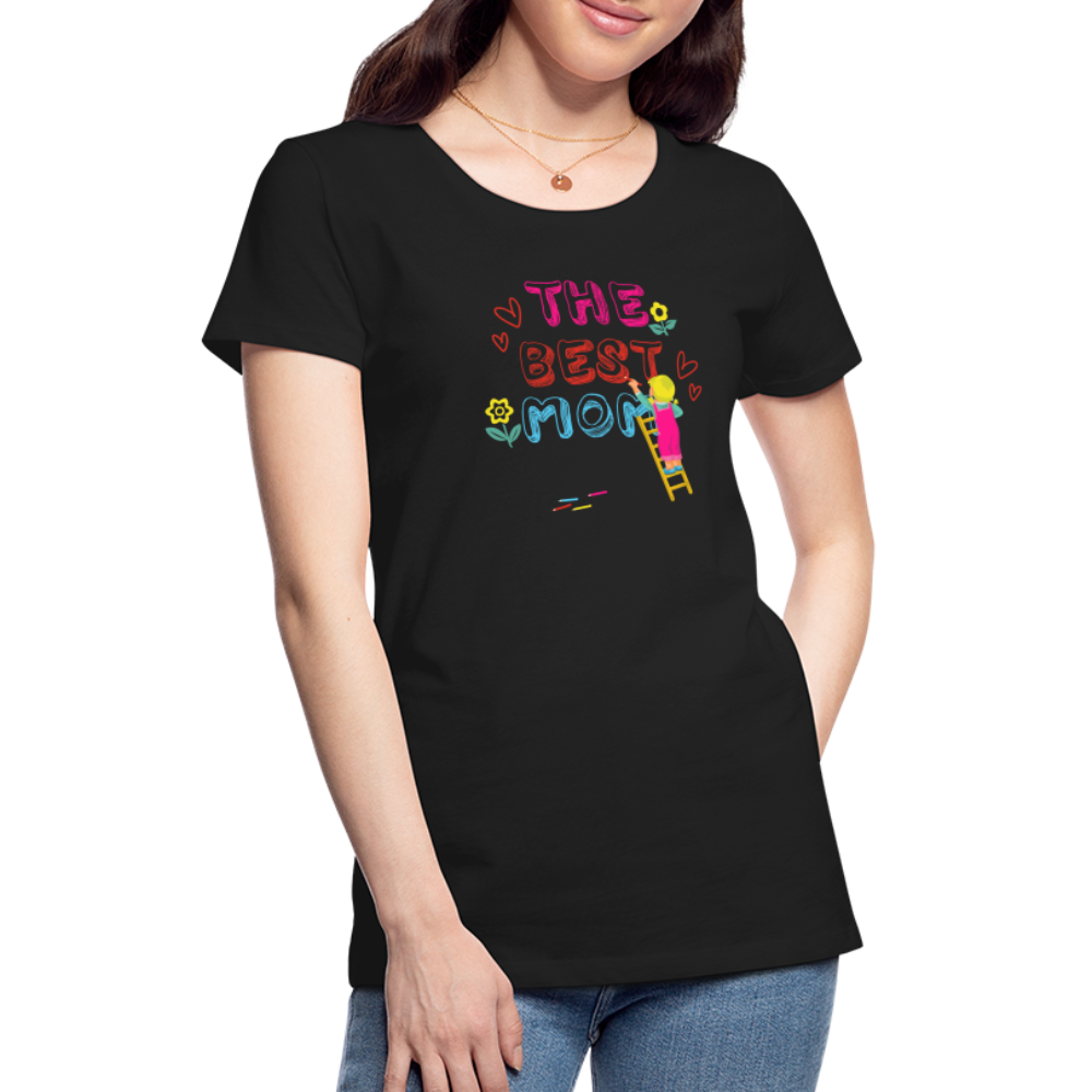 The Best Mom T-Shirt - black