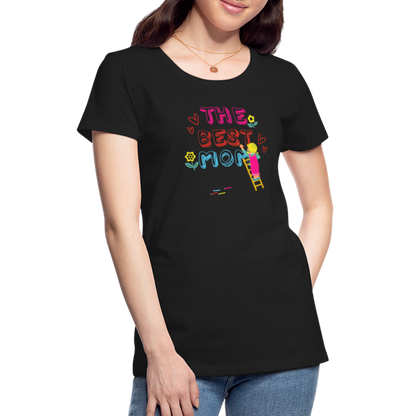 The Best Mom T-Shirt - black