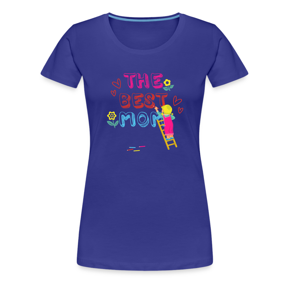 The Best Mom T-Shirt - royal blue