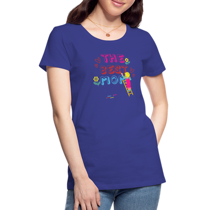 The Best Mom T-Shirt - royal blue