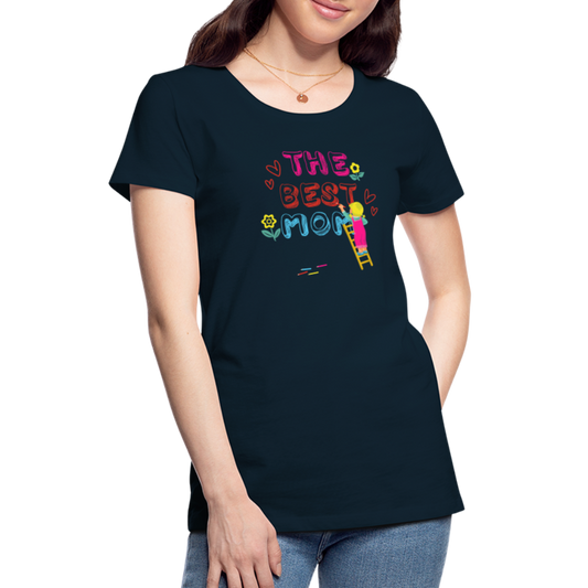 The Best Mom T-Shirt - deep navy