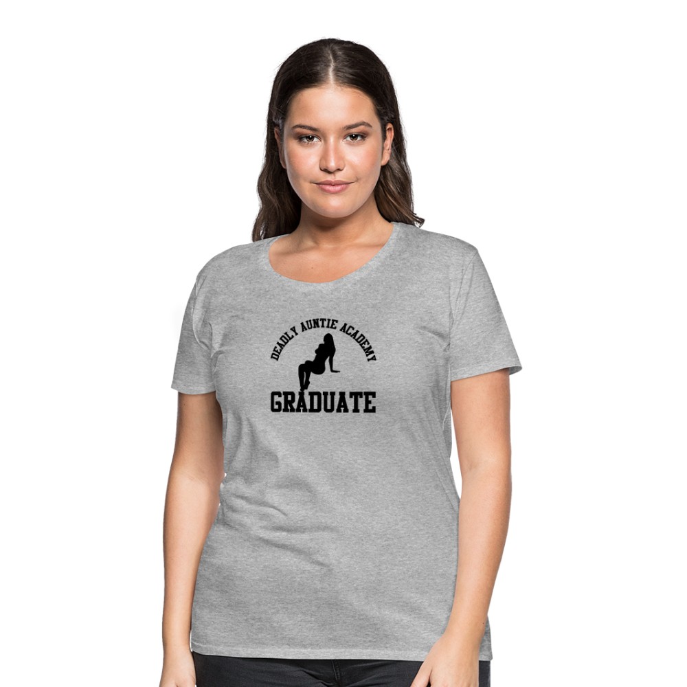 Deadly Auntie Academy Premium T-Shirt - heather gray