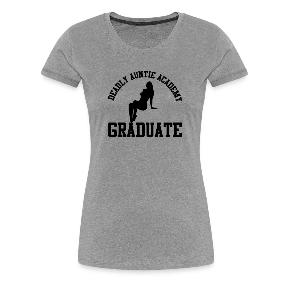 Deadly Auntie Academy Premium T-Shirt - heather gray