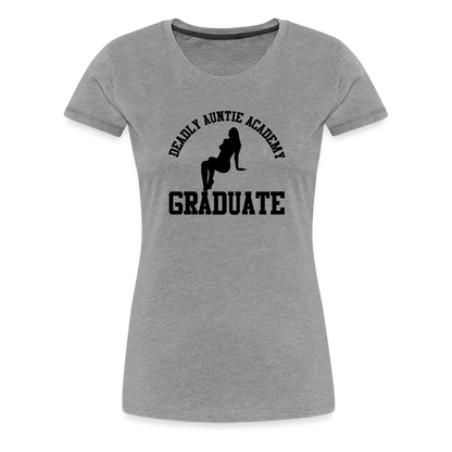 Deadly Auntie Academy Premium T-Shirt - heather gray