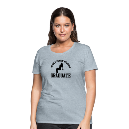 Deadly Auntie Academy Premium T-Shirt - heather ice blue