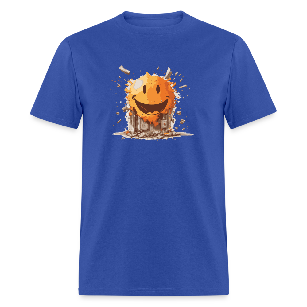 Smiley T-Shirt - royal blue