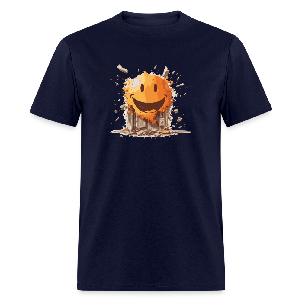 Smiley T-Shirt - navy