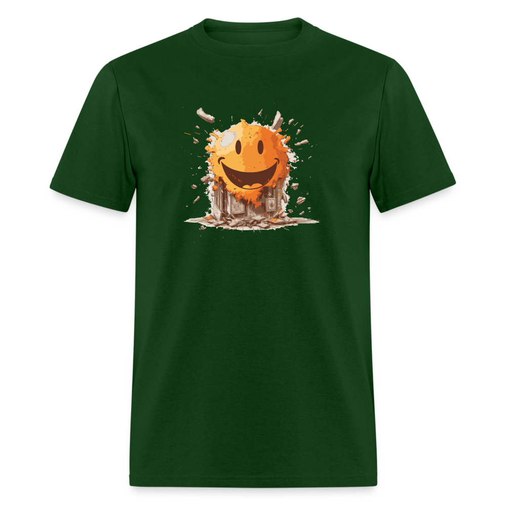 Smiley T-Shirt - forest green