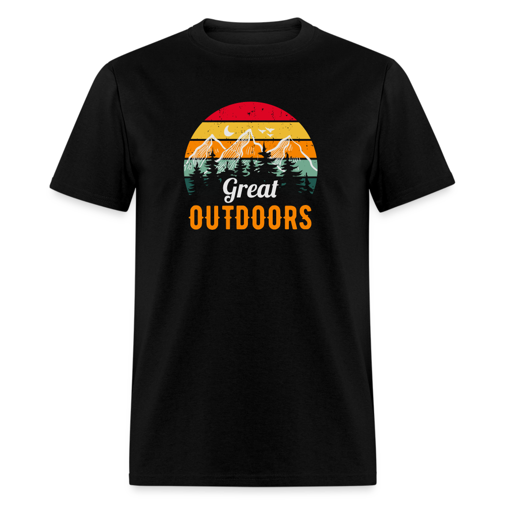 Great Outdoors T-Shirt - black