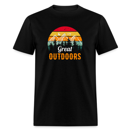 Great Outdoors T-Shirt - black