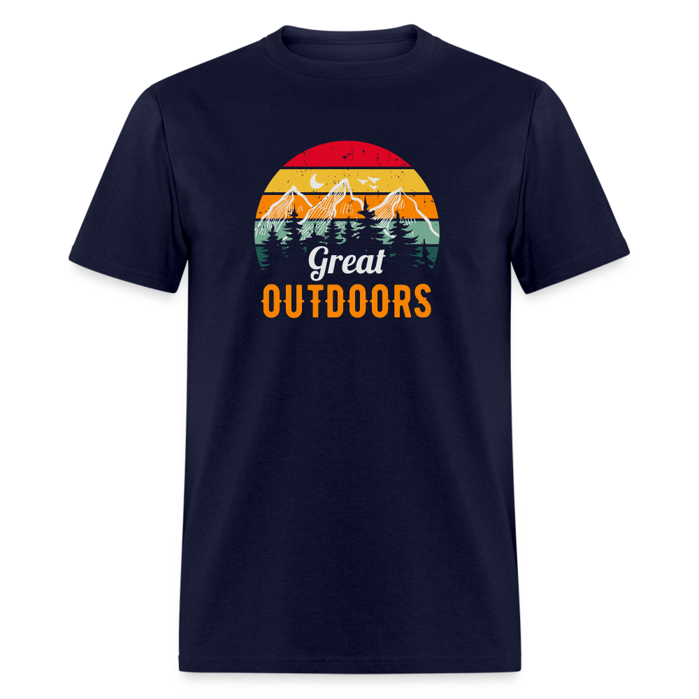 Great Outdoors T-Shirt - navy