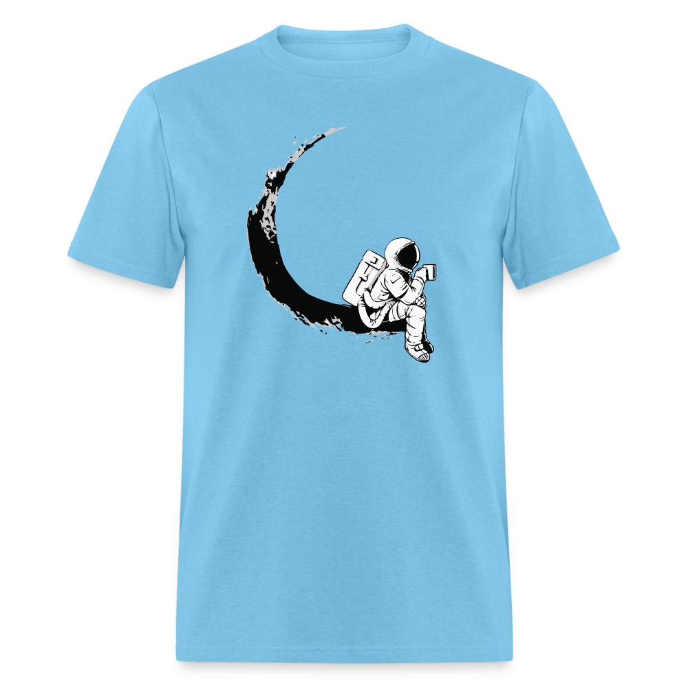 Space Break T-Shirt - aquatic blue