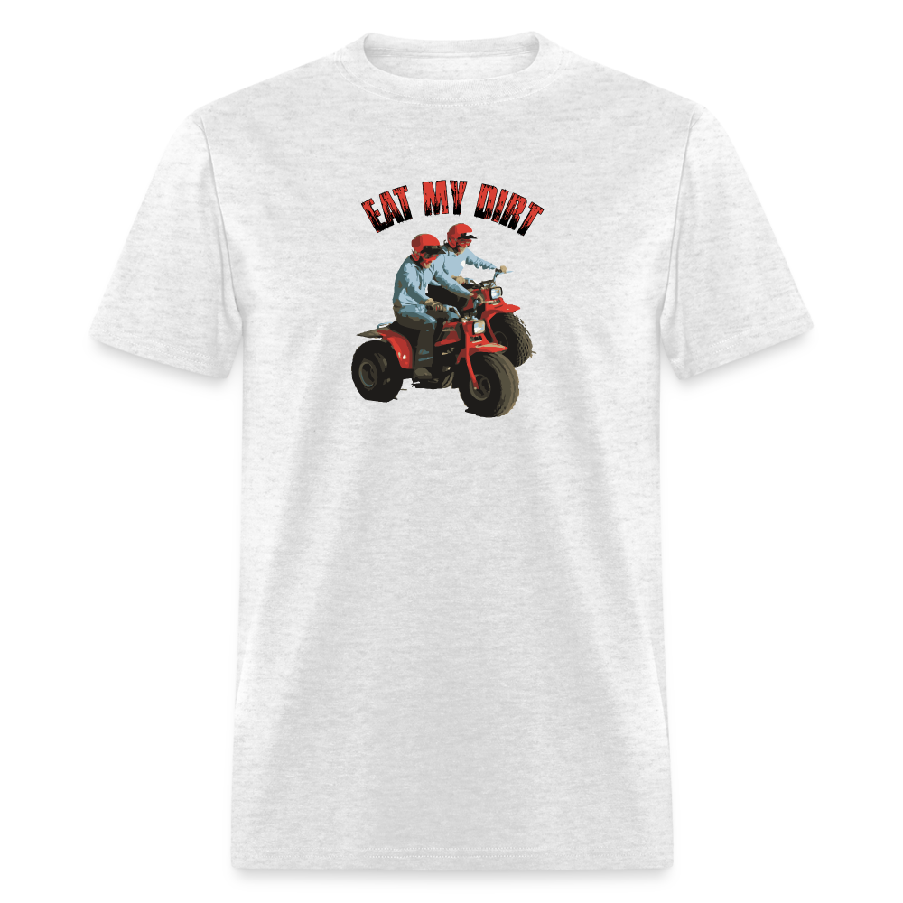 Eat My Dirt T-Shirt - light heather gray