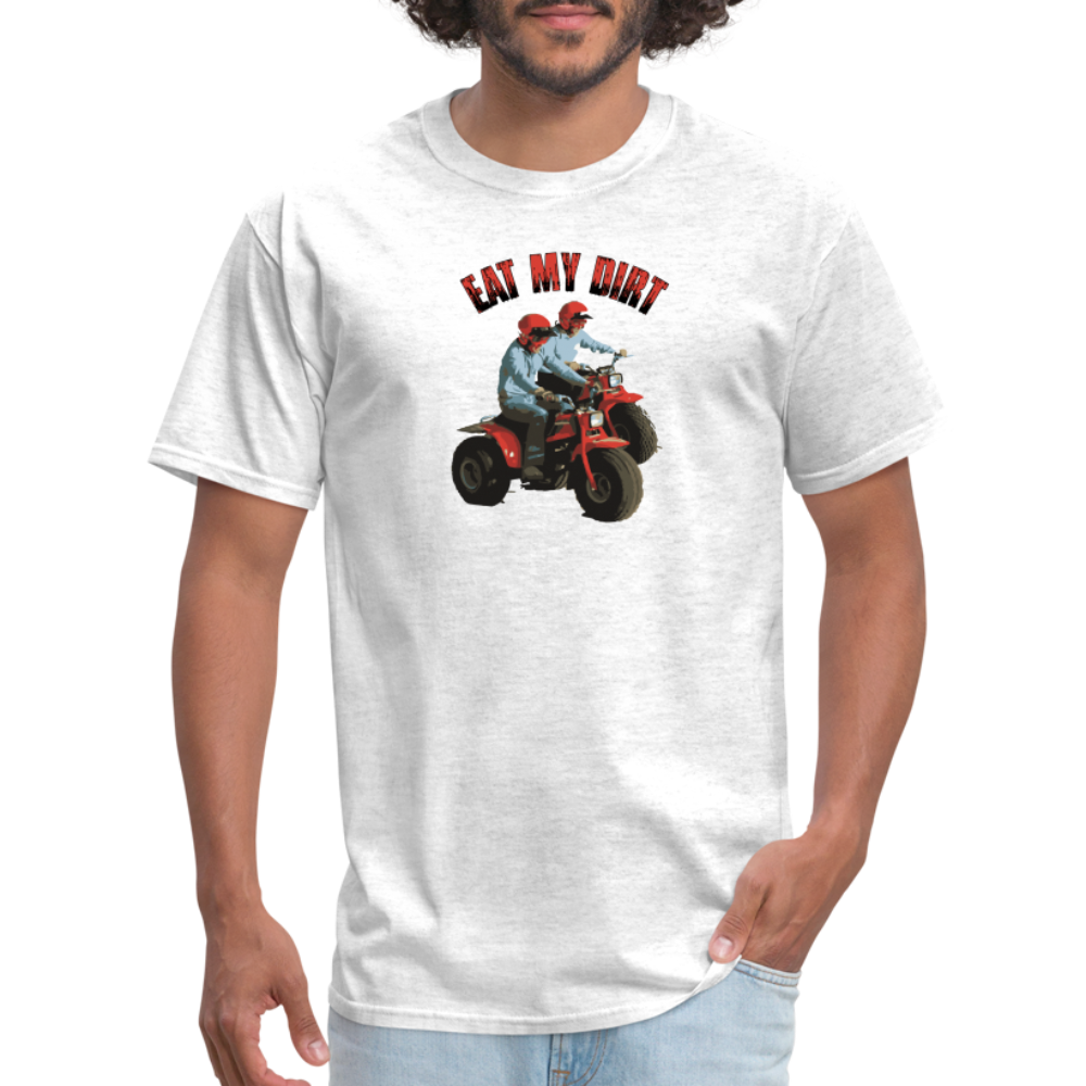 Eat My Dirt T-Shirt - light heather gray