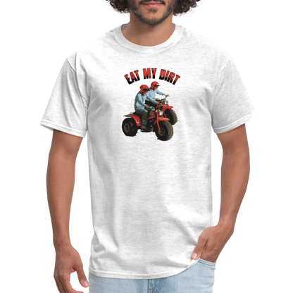 Eat My Dirt T-Shirt - light heather gray