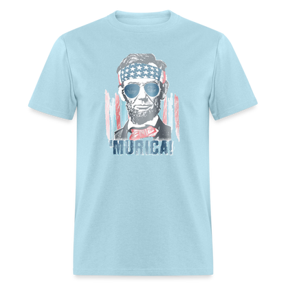 Murica T-Shirt - powder blue