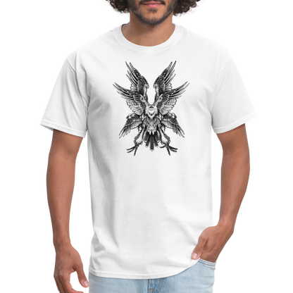 Winged Bird T-Shirt - white