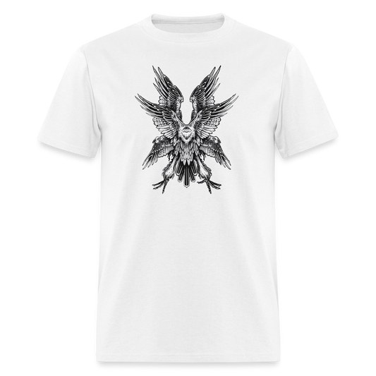 Winged Bird T-Shirt - white