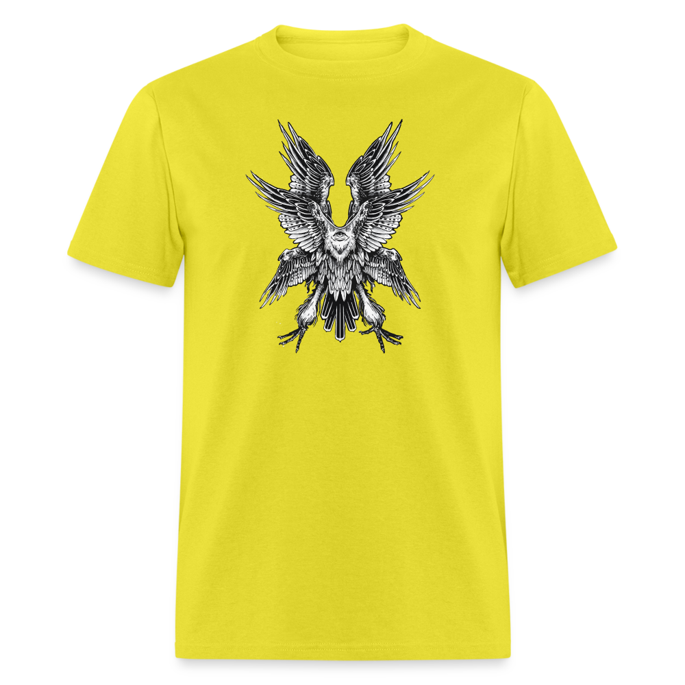 Winged Bird T-Shirt - yellow