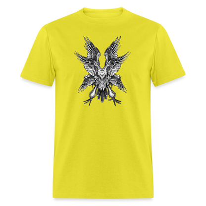 Winged Bird T-Shirt - yellow