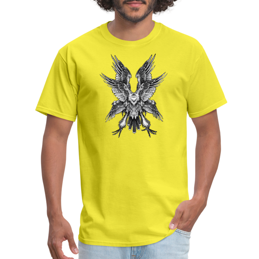 Winged Bird T-Shirt - yellow