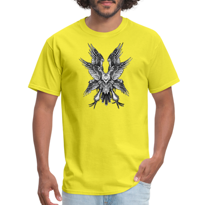 Winged Bird T-Shirt - yellow