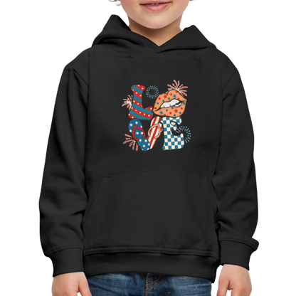 Love Kids‘ Premium Hoodie - black