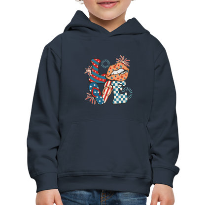 Love Kids‘ Premium Hoodie - navy