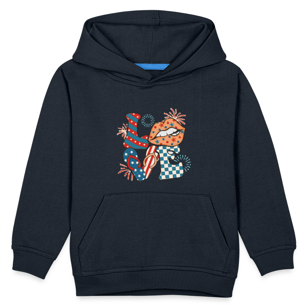 Love Kids‘ Premium Hoodie - navy