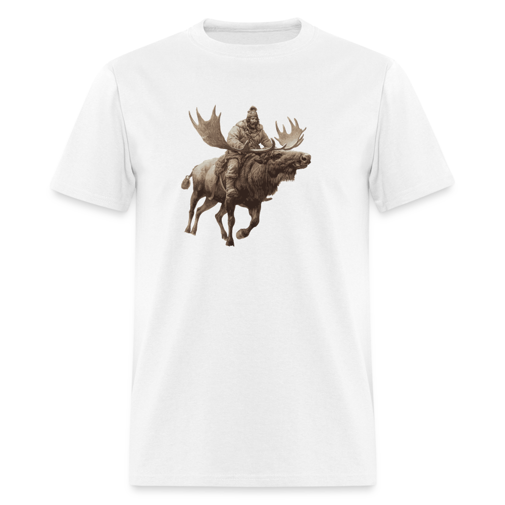 Moose Rider T-Shirt - white