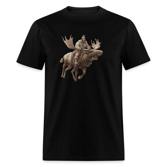 Moose Rider T-Shirt - black