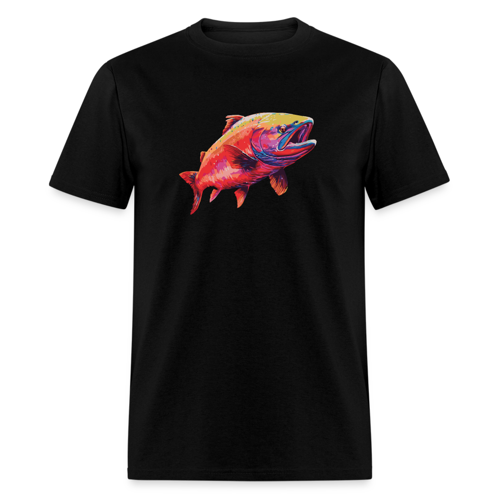 Salmon T-Shirt - black