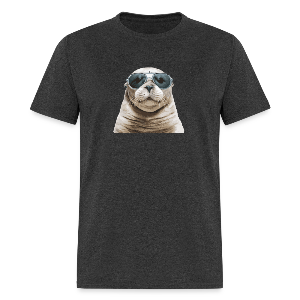 Cool Seal T-Shirt - heather black