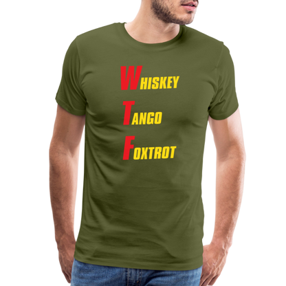 WTF T-Shirt - olive green